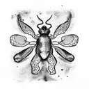 beatle tattoo design idea