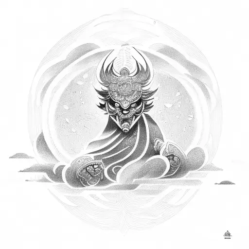 shen long   tattoo design idea