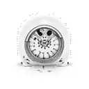 pill with semicolon inside  tattoo design idea