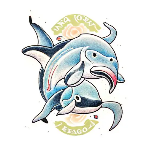 orca tattoo design idea