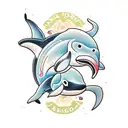 orca tattoo design idea