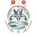 orca tattoo design idea