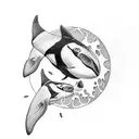 orca tattoo design idea