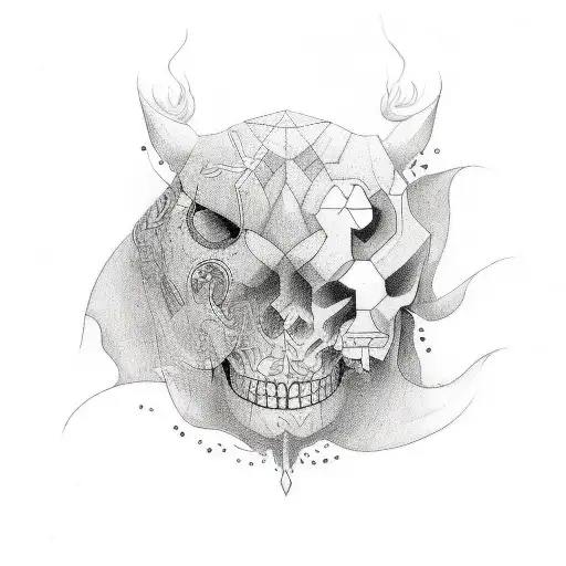 tattoo unbalanced scales weighing tattoo design idea