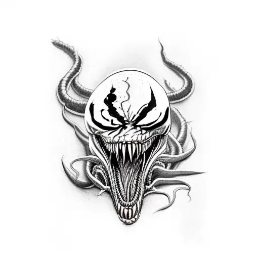 Venom Tattoo Ideas | TattoosAI