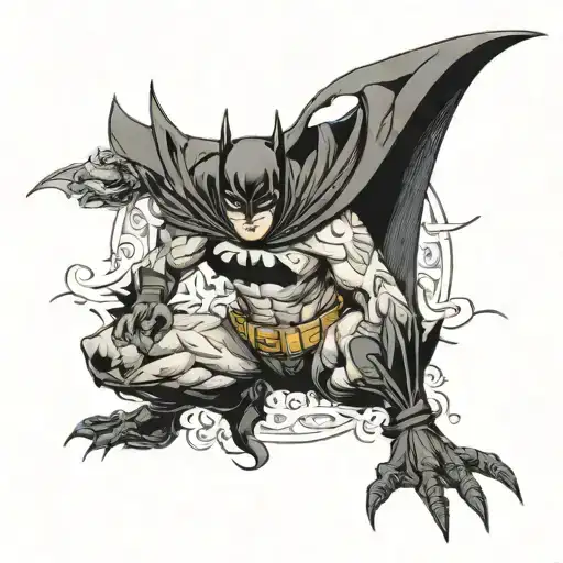 batman tattoo design idea