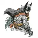 batman tattoo design idea