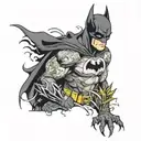 batman tattoo design idea