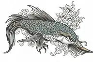 king fisher  tattoo design idea