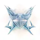 manta raya tattoo design idea