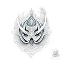 manta raya tattoo design idea