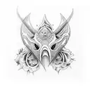 manta raya tattoo design idea