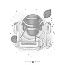 music lyrics tattoo design idea