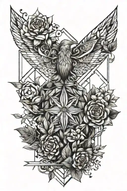 better to be a warrior in a garden than a gardener at war tattoo design idea