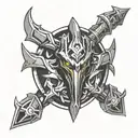 dota 2 rubick  tattoo design idea