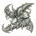 dota 2 rubick  tattoo design idea