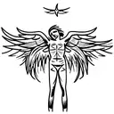 Icarus  tattoo design idea