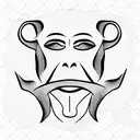 monkey tattoo design idea
