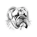 old school boxer tattoo design idea