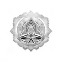 mudras tattoo design idea