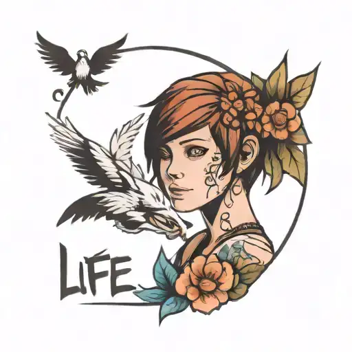 Life Is strange the game tattoo design idea