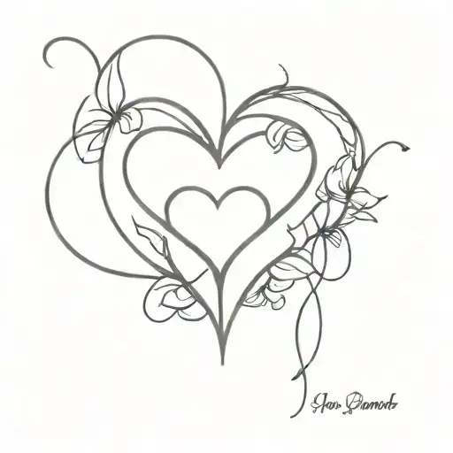 heart shaped box  tattoo design idea