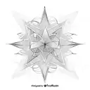 Star tattoo design idea