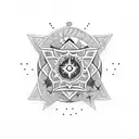Star tattoo design idea