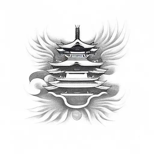 fenix tattoo design idea