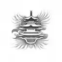 fenix tattoo design idea