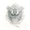 fenix tattoo design idea