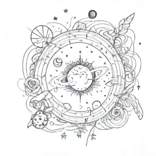 i saw the universe in your heart wish i told you this before it got to dark  tattoo design idea