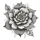 How a flower in the rain Only grows more when it's grey You just shined on brighter Making gold out of the pain tattoo design idea