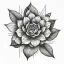 How a flower in the rain Only grows more when it's grey You just shined on brighter Making gold out of the pain tattoo design idea