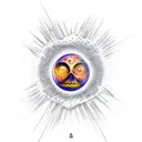 sonne tattoo design idea