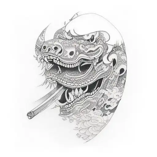 primeval titan tattoo design idea