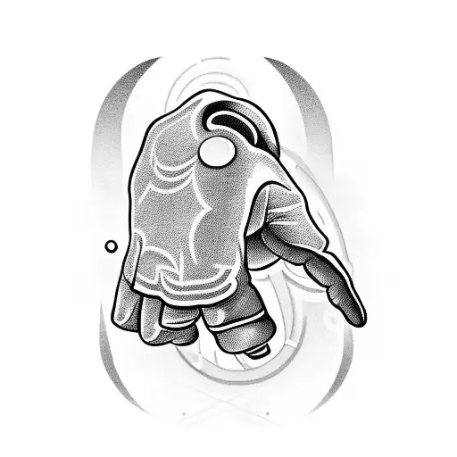 health symbols for knuckles  tattoo design idea