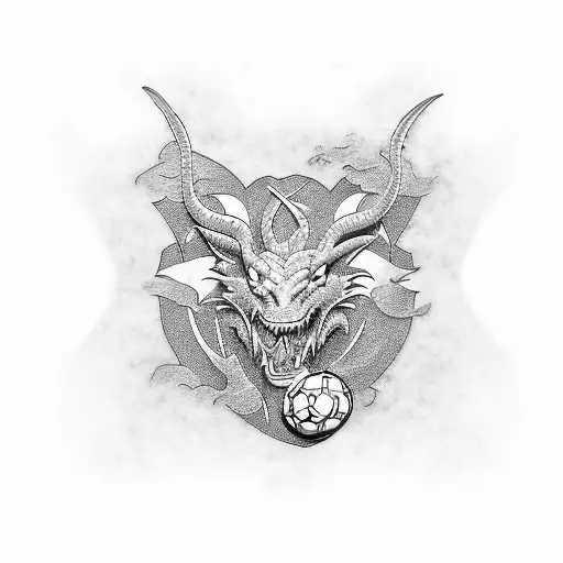 texas holdem, irish, dragon, arsenal football, Waterford ireland tattoo design idea