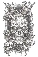 Don't Try tattoo design idea