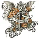 Philippians 4:19 tattoo design idea