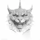 O / Ł MMII tattoo design idea