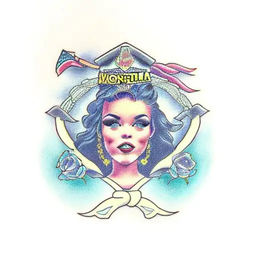 Morgan & Aubriella  tattoo design idea