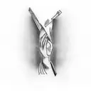 Forearm Tattoo with Biblical Reference and Refernece to 2005 and born in Dubai And Canada and a cool design on the hand  tattoo design idea