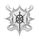 Forearm Tattoo with Biblical Reference and Refernece to 2005 and born in Dubai And Canada and a cool design on the hand  tattoo design idea