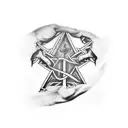 Forearm Tattoo with Biblical Reference and Refernece to 2005 and born in Dubai And Canada and a cool design on the hand  tattoo design idea