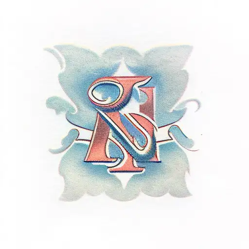 the letters "PVO" as a logo tattoo design idea