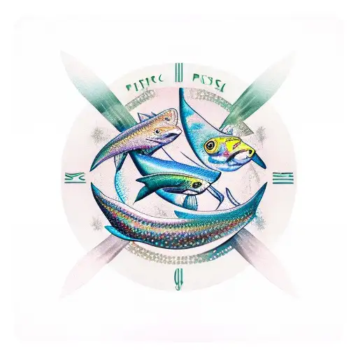 Pisces Harper Savannah tattoo design idea