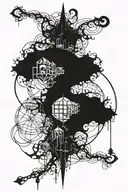 trap tattoo design idea