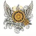 Helios  tattoo design idea