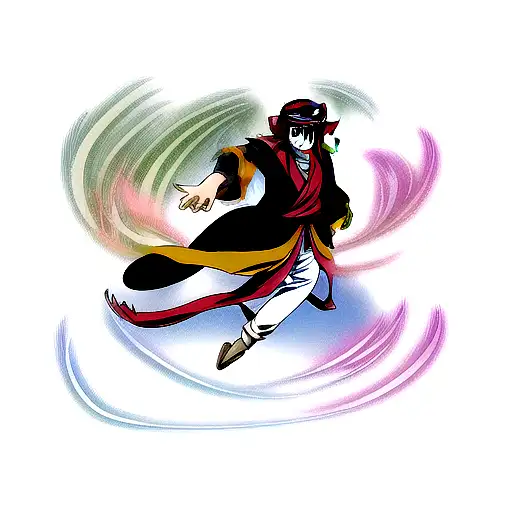 arab phoenix  tattoo design idea